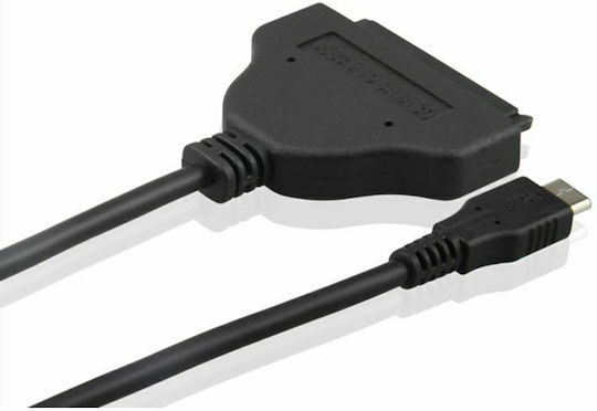 57933 USB to SATA Μαύρο