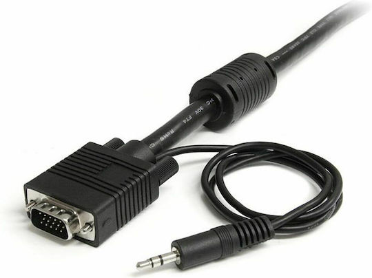 StarTech Cable VGA male - VGA male Μαύρο 2m (MXTHQMM2MA)