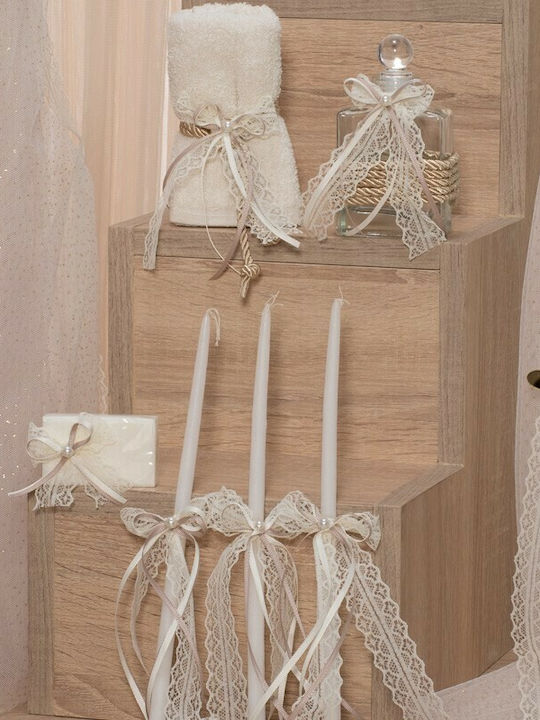 Makis Tselios Fashion Сърце Комплект за Кръщене 9бр