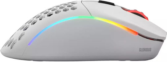 Glorious PC Gaming Race Model D Minus Wireless RGB Gaming Mouse 19000 DPI Matte White