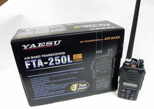 Yaesu FTA-250L Wireless Transceiver VHF Marine with Monochrome Screen