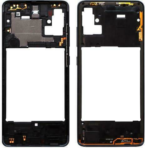 Samsung Middle Frame Black for Galaxy A51