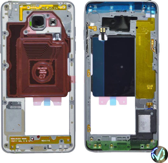 Μεσαίο Πλαίσιο Χρυσό για Galaxy A5 2016