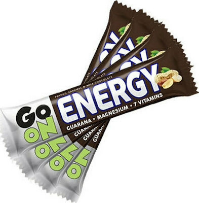 Go On Nutrition Energy Μπάρες Πρωτεΐνης με Γεύση Milk Chocolate Peanut Caramel 24x50gr