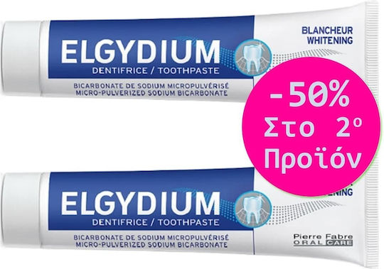 Elgydium Whitening Toothpaste 2x75ml