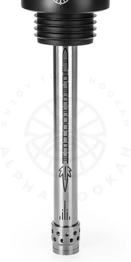 Hookah Ναργιλές Model X Kit Μονός Μαύρος 50cm