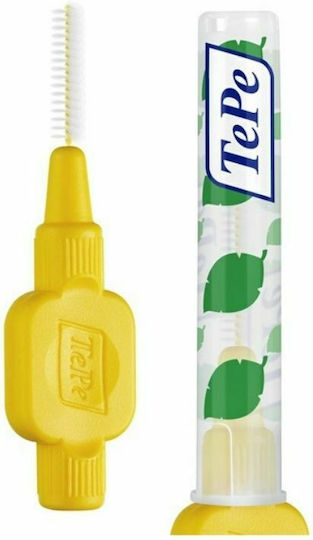 TePe Original Μεσοδόντια Βουρτσάκια 0.7mm Κίτρινα 8τμχ