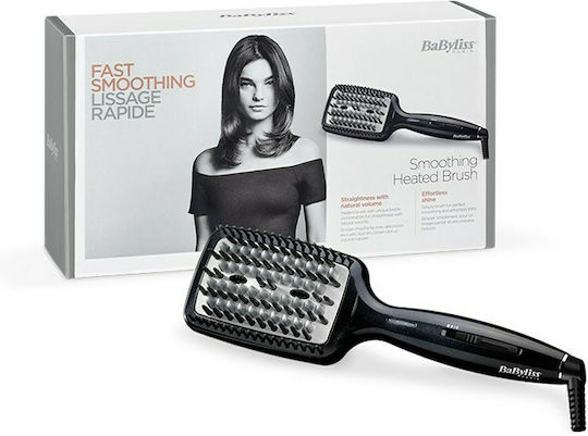Babyliss Smoothing Κεραμική Ηλεκτρική Βούρτσα με Αέρα για Ίσιωμα