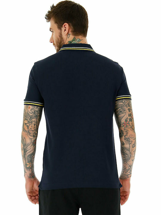 Lotto Herren Kurzarmshirt Polo Marineblau