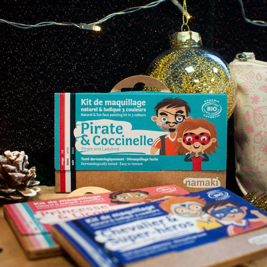 Pirate & Ladybug Karneval Face Painting 2.5gr Mehrfarbig 3Stück