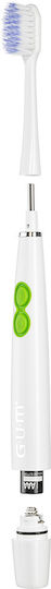 GUM Sonic Daily Soft 4100 Electric Toothbrush Battery White