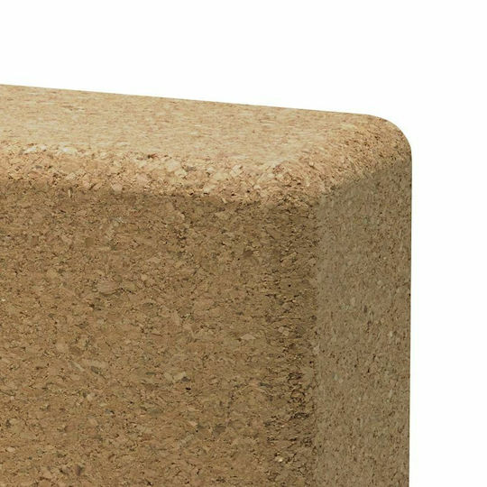 Gaiam Cork Yogablock in Braun Farbe