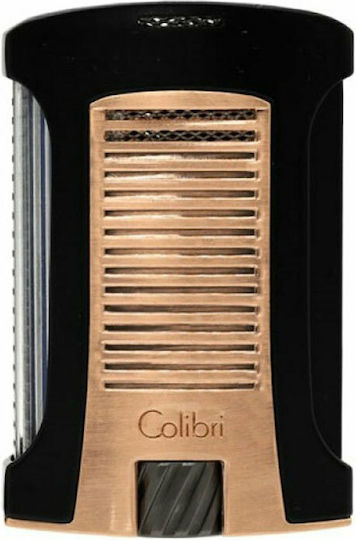 Colibri Daytona Αντιανεμικός Αναπτήρας Φλόγας Τύπου Jet σε Χάλκινο χρώμα