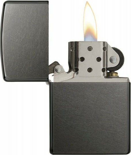 Zippo Classic Αντιανεμικός Αναπτήρας Φλόγας σε Μαύρο χρώμα