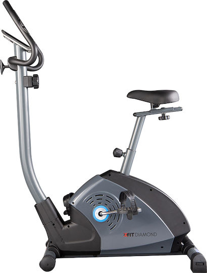 X-FIT Diamond Upright Exercise Bike Magnetic with Wheels