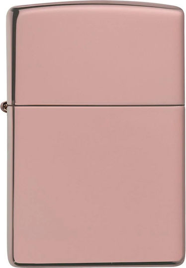 Zippo Classic Windproof Lighter Flame High Polish Rose Gold