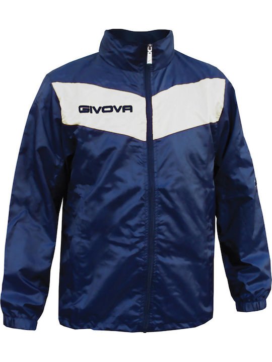 Scudo Jacket Windproof Blue / White