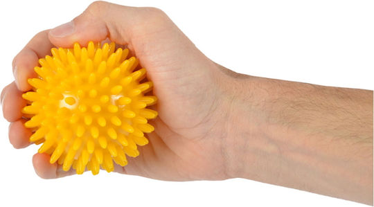 Mambo Max Μπάλα Μασάζ 8cm 0.2kg σε Κίτρινο Χρώμα