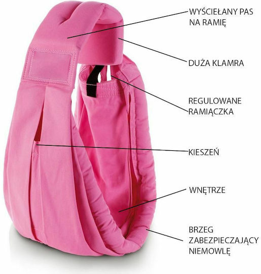 Klassischer Tragesack Pink