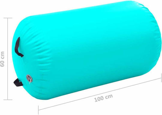 vidaXL Yoga Wheel Τιρκουάζ