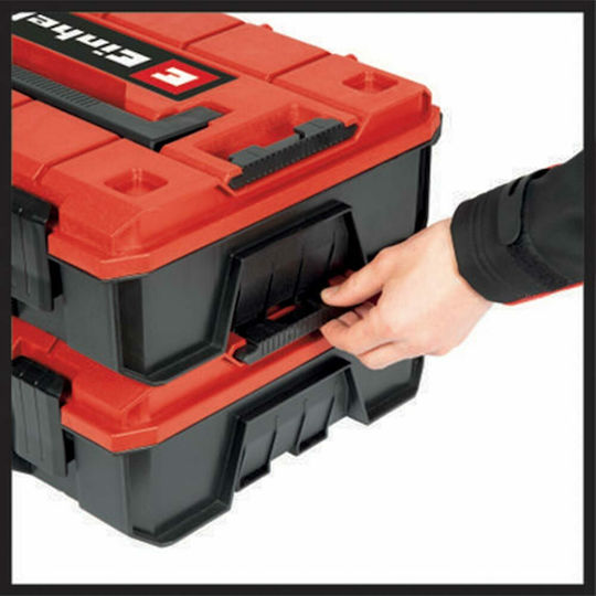 Einhell E-Case S-F Tool Case Plastic with Foam Dimensions: W44.4xD32.9xH13.1cm