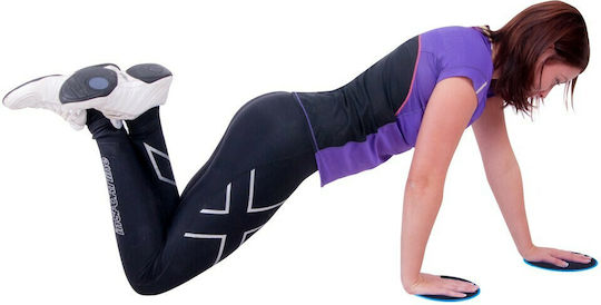 inSPORTline Gleitplatten Set 2 Stück Flux Dot