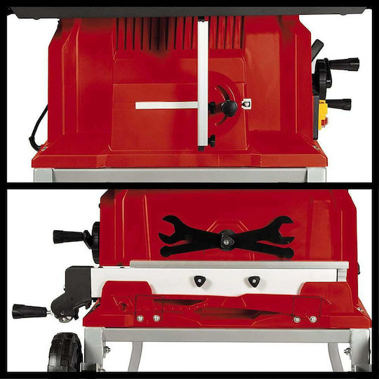 Einhell TΕ-TS 250 UF Bench Saw 1500W, Cutting Disc Diameter 250mm & Cutting Speed 4500rpm 4340568