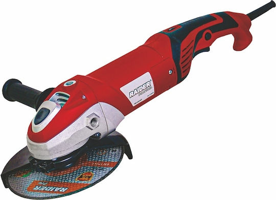Raider RD-AG10T Τροχός 180mm Ρεύματος 1400W με Ρύθμιση Στροφών