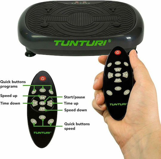 Tunturi Cardio Fit V10 Platformă de Vibrații pentru Gimnastică Pasivă pentru Întregul Corp
