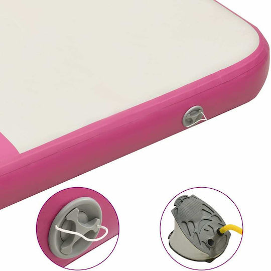 vidaXL Exercise Mat Pink (200x200x10cm)
