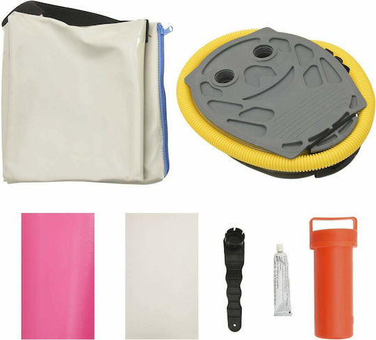 vidaXL Exercise Mat Pink (200x200x10cm)
