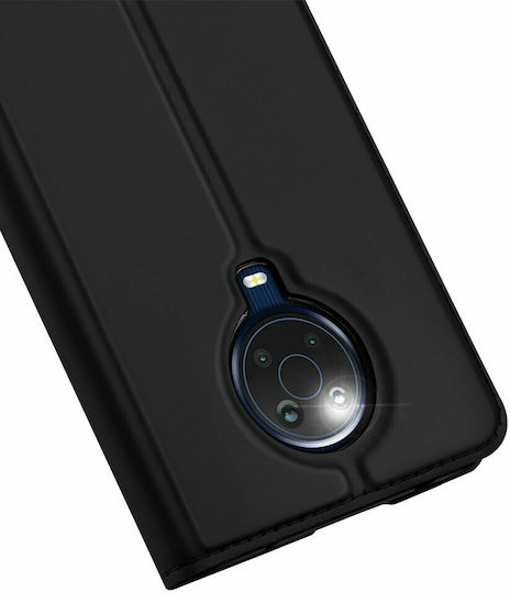 Dux Ducis Skin Pro Buchen Sie Synthetisches Leder Schwarz (Nokia G20)