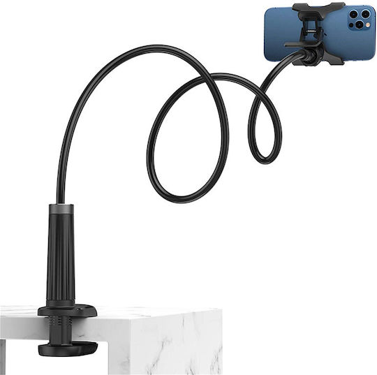 Ugreen Gooseneck LP113 Mobile Phone Stand with Extension Arm in Black Colour