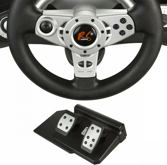 Audiocore NanoRS RS700 Volan cu Schimbător de Viteze și Pedale pentru PS4 / PC / PS3 / XBOX One