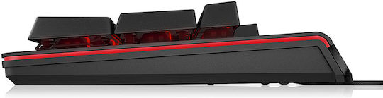 HP Omen 1100 Gaming Μηχανικό Πληκτρολόγιο με Custom διακόπτες και Φωτιζόμενα πλήκτρα (Αγγλικό US)