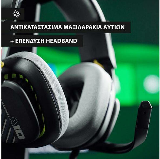 Astro A10 Gen. 2 Over Ear Gaming Headset with Connection 3.5mm