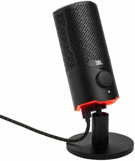 JBL Quantum Stream Πυκνωτικό Μικρόφωνο USB Επιτραπέζιο για Studio