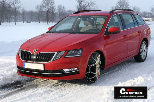 Compass Snow X100 Вериги против хлъзгане Дебелина 12мм 2бр