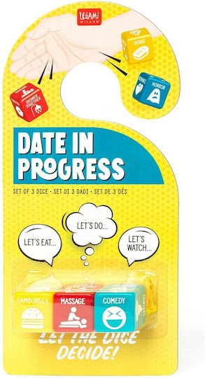 Legami Milano Date In Progress Ερωτικό Παιχνίδι Ζαριών DND0001