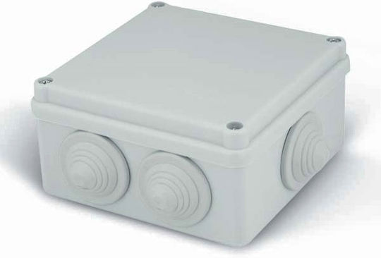 Courbi Surface-Mounted Electrical Box Branching IP55 in Gray Color 32-21009-100