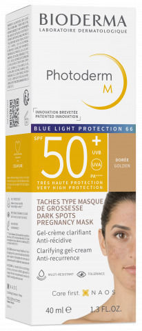 Biodrerma Photoderm Μ SPF50+ Claire Αντηλιακή κρέμα για τo δέρμα με καφέ κηλίδες και μέλασμα - Light απόχρωση