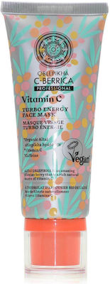 Natura Siberica Oblepikha C-berrica Vitamin C Turbo Energy Face Revitalization / Brightening Mask 110gr 100ml