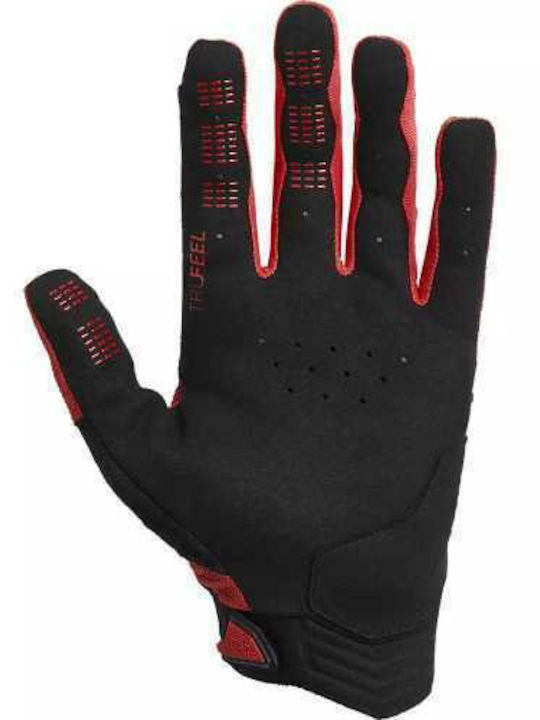 Fox Defend Summertime Μotocross Gloves Red Clay