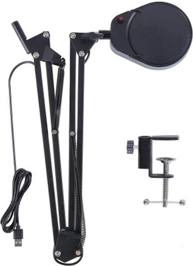 Timeless Tools Tabletop Magnifying Lense with Light Folding with Rotating Arm 1pcs