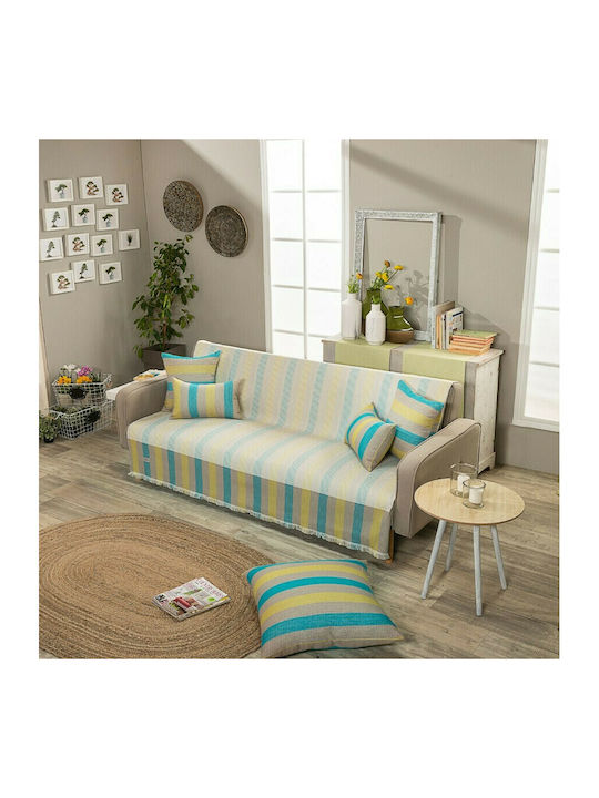 Teoran Lazio Ριχτάρι Πολυθρόνας Chenille 150x180εκ. 08