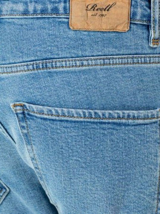 Barfly Herren Jeanshose Elastisch Blau