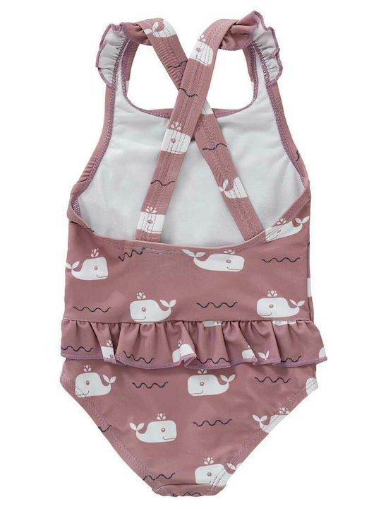 Fresk Kids Swimwear One-Piece Fuchsia