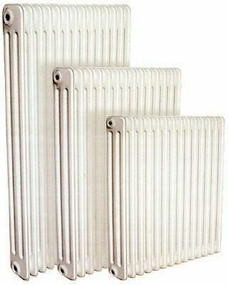 Μεταλλουργία Αττικής Classic Akan Radiator Body Four Columns IV/655 10 Slices White