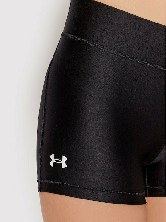 Heat Gear Training Women's Leggings-Shorts Firming Shiny Black