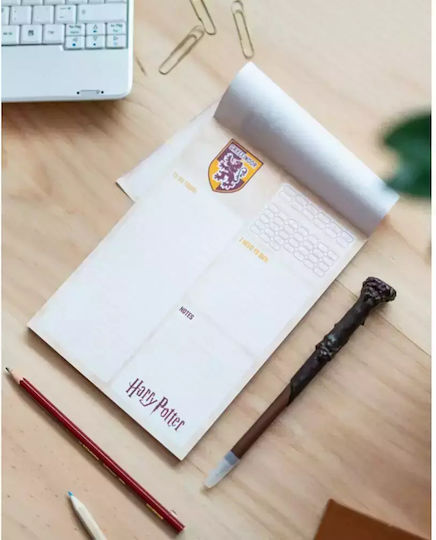 Grupo Erik Ημερήσιο Planner Gryffindor Μπεζ 15x21εκ.